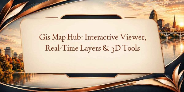 Gis Map Hub: Interactive Viewer, Real‑Time Layers & 3D Tools